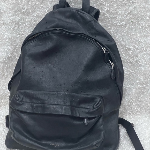 Givenchy Animal Print Leather Backpack Bag - Picture 4 of 16